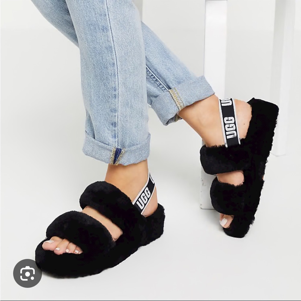 Ugg oh yeah fluffy sandals